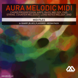 Aura - 4 Chords - 3 Notes-Chord - 16 Bars - A-sharp_Blues_Flavored - Kezah Pack