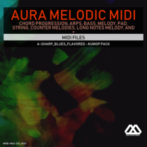 Aura - 4 Chords - 3 Notes-Chord - 16 Bars - A-sharp_Blues_Flavored - Kumop Pack