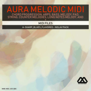 Aura - 4 Chords - 3 Notes-Chord - 16 Bars - A-sharp_Blues_Flavored - Nolav Pack