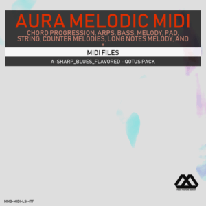 Aura - 4 Chords - 3 Notes-Chord - 16 Bars - A-sharp_Blues_Flavored - Qotus Pack