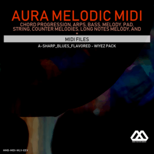 Aura - 4 Chords - 3 Notes-Chord - 16 Bars - A-sharp_Blues_Flavored - Wiyez Pack