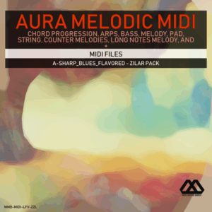 Aura - 4 Chords - 3 Notes-Chord - 16 Bars - A-sharp_Blues_Flavored - Zilar Pack