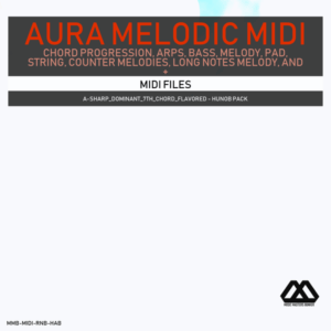 Aura - 4 Chords - 3 Notes-Chord - 16 Bars - A-sharp_Dominant_7th_Chord_Flavored - Hunob Pack