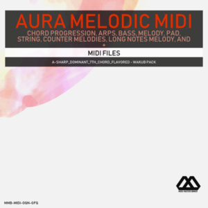 Aura - 4 Chords - 3 Notes-Chord - 16 Bars - A-sharp_Dominant_7th_Chord_Flavored - Wakub Pack