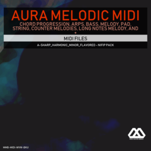 Aura - 4 Chords - 3 Notes-Chord - 16 Bars - A-sharp_Harmonic_Minor_Flavored - Nifip Pack