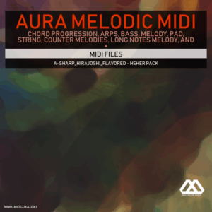 Aura - 4 Chords - 3 Notes-Chord - 16 Bars - A-sharp_Hirajoshi_Flavored - Heher Pack