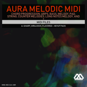 Aura - 4 Chords - 3 Notes-Chord - 16 Bars - A-sharp_Hirajoshi_Flavored - Heyuf Pack