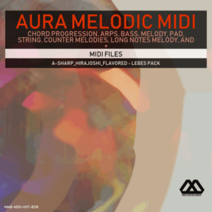Aura - 4 Chords - 3 Notes-Chord - 16 Bars - A-sharp_Hirajoshi_Flavored - Lebes Pack