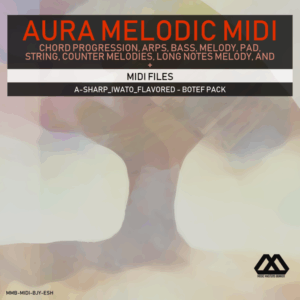 Aura - 4 Chords - 3 Notes-Chord - 16 Bars - A-sharp_Iwato_Flavored - Botef Pack