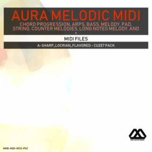 Aura - 4 Chords - 3 Notes-Chord - 16 Bars - A-sharp_Locrian_Flavored - Cuzet Pack