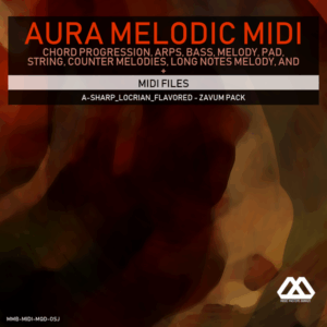 Aura - 4 Chords - 3 Notes-Chord - 16 Bars - A-sharp_Locrian_Flavored - Zavum Pack
