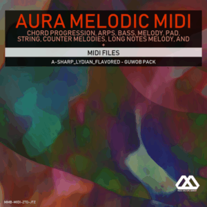 Aura - 4 Chords - 3 Notes-Chord - 16 Bars - A-sharp_Lydian_Flavored - Guwob Pack