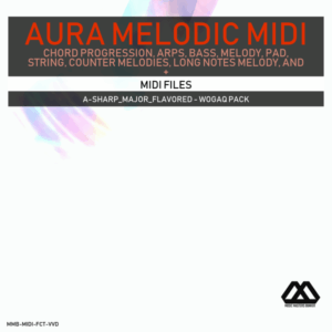 Aura - 4 Chords - 3 Notes-Chord - 16 Bars - A-sharp_Major_Flavored - Wogaq Pack