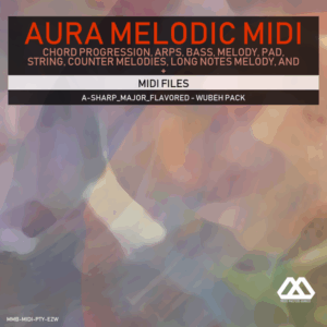 Aura - 4 Chords - 3 Notes-Chord - 16 Bars - A-sharp_Major_Flavored - Wubeh Pack