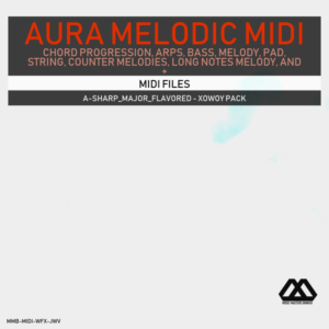 Aura - 4 Chords - 3 Notes-Chord - 16 Bars - A-sharp_Major_Flavored - Xowoy Pack