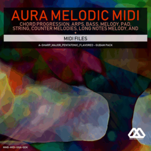 Aura - 4 Chords - 3 Notes-Chord - 16 Bars - A-sharp_Major_Pentatonic_Flavored - Gubam Pack