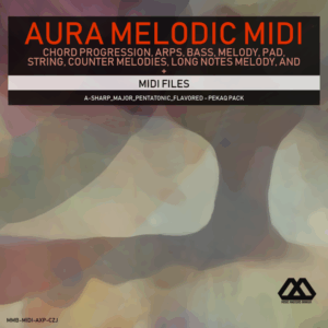 Aura - 4 Chords - 3 Notes-Chord - 16 Bars - A-sharp_Major_Pentatonic_Flavored - Pekaq Pack