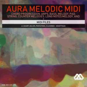 Aura - 4 Chords - 3 Notes-Chord - 16 Bars - A-sharp_Major_Pentatonic_Flavored - Vexof Pack