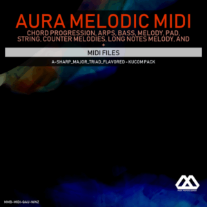 Aura - 4 Chords - 3 Notes-Chord - 16 Bars - A-sharp_Major_Triad_Flavored - Kucom Pack