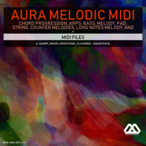 Aura - 4 Chords - 3 Notes-Chord - 16 Bars - A-sharp_Minor_Pentatonic_Flavored - Daked Pack