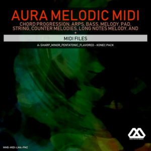 Aura - 4 Chords - 3 Notes-Chord - 16 Bars - A-sharp_Minor_Pentatonic_Flavored - Konec Pack