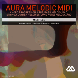 Aura - 4 Chords - 3 Notes-Chord - 16 Bars - A-sharp_Minor_Pentatonic_Flavored - Lobur Pack