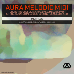 Aura - 4 Chords - 3 Notes-Chord - 16 Bars - A-sharp_Minor_Pentatonic_Flavored - Mobuq Pack