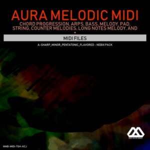Aura - 4 Chords - 3 Notes-Chord - 16 Bars - A-sharp_Minor_Pentatonic_Flavored - Nebix Pack