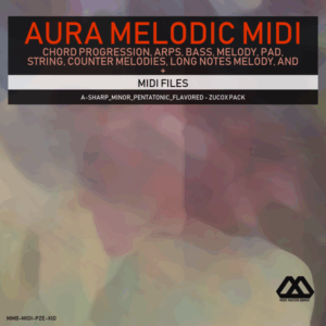 Aura - 4 Chords - 3 Notes-Chord - 16 Bars - A-sharp_Minor_Pentatonic_Flavored - Zucox Pack