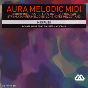 Aura - 4 Chords - 3 Notes-Chord - 16 Bars - A-sharp_Minor_Triad_Flavored - Jaxaz Pack