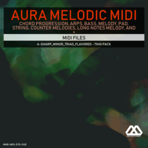 Aura - 4 Chords - 3 Notes-Chord - 16 Bars - A-sharp_Minor_Triad_Flavored - Tihix Pack