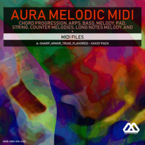 Aura - 4 Chords - 3 Notes-Chord - 16 Bars - A-sharp_Minor_Triad_Flavored - Vaxoy Pack