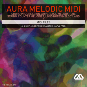 Aura - 4 Chords - 3 Notes-Chord - 16 Bars - A-sharp_Minor_Triad_Flavored - Zapul Pack
