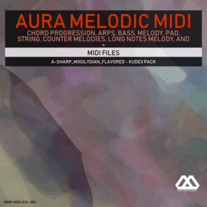 Aura - 4 Chords - 3 Notes-Chord - 16 Bars - A-sharp_Mixolydian_Flavored - Kudex Pack