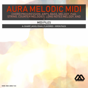 Aura - 4 Chords - 3 Notes-Chord - 16 Bars - A-sharp_Mixolydian_Flavored - Xiron Pack