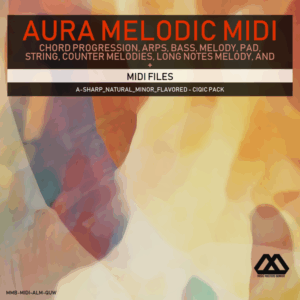 Aura - 4 Chords - 3 Notes-Chord - 16 Bars - A-sharp_Natural_Minor_Flavored - Ciqic Pack