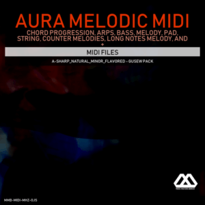 Aura - 4 Chords - 3 Notes-Chord - 16 Bars - A-sharp_Natural_Minor_Flavored - Gusew Pack