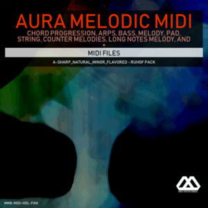 Aura - 4 Chords - 3 Notes-Chord - 16 Bars - A-sharp_Natural_Minor_Flavored - Ruhof Pack