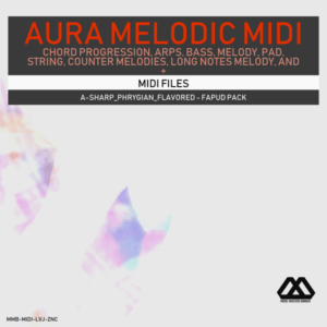 Aura - 4 Chords - 3 Notes-Chord - 16 Bars - A-sharp_Phrygian_Flavored - Fapud Pack