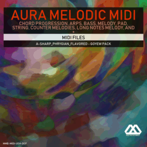 Aura - 4 Chords - 3 Notes-Chord - 16 Bars - A-sharp_Phrygian_Flavored - Goyew Pack