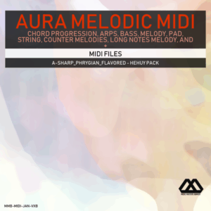 Aura - 4 Chords - 3 Notes-Chord - 16 Bars - A-sharp_Phrygian_Flavored - Hehuy Pack