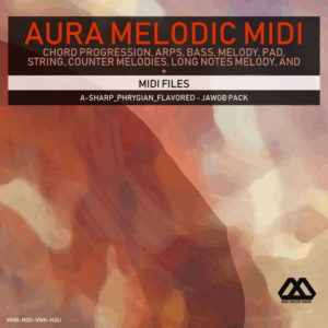 Aura - 4 Chords - 3 Notes-Chord - 16 Bars - A-sharp_Phrygian_Flavored - Jawob Pack