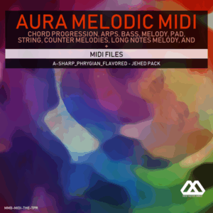 Aura - 4 Chords - 3 Notes-Chord - 16 Bars - A-sharp_Phrygian_Flavored - Jehed Pack