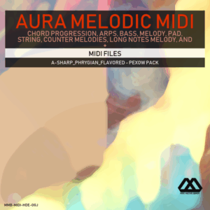 Aura - 4 Chords - 3 Notes-Chord - 16 Bars - A-sharp_Phrygian_Flavored - Pexow Pack