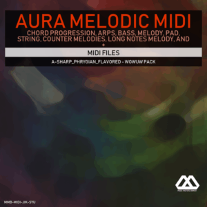 Aura - 4 Chords - 3 Notes-Chord - 16 Bars - A-sharp_Phrygian_Flavored - Wowuw Pack