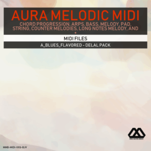 Aura - 4 Chords - 3 Notes-Chord - 16 Bars - A_Blues_Flavored - Delal Pack