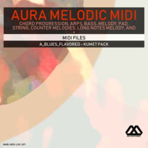 Aura - 4 Chords - 3 Notes-Chord - 16 Bars - A_Blues_Flavored - Kumet Pack