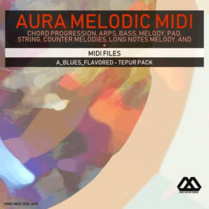Aura - 4 Chords - 3 Notes-Chord - 16 Bars - A_Blues_Flavored - Tepur Pack