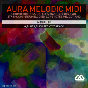 Aura - 4 Chords - 3 Notes-Chord - 16 Bars - A_Blues_Flavored - Yiyos Pack