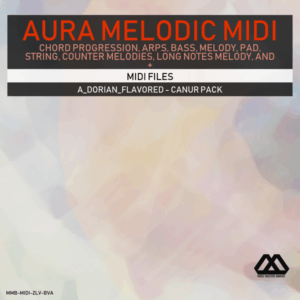 Aura - 4 Chords - 3 Notes-Chord - 16 Bars - A_Dorian_Flavored - Canur Pack